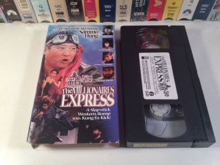 The Millionaires Express Rare Martial Arts Comedy Western Vhs 