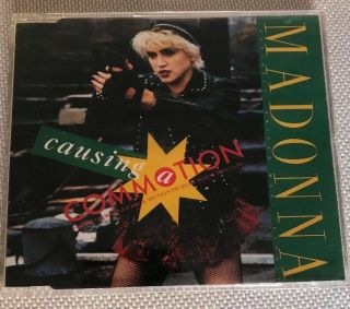 Madonna Causing A Commotion Rare 4 Track Maxi Cd Single
