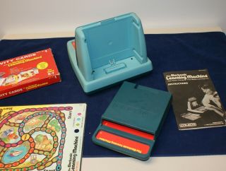 Rare and unique 1982 Coleco The Electronic Learning Machine Complete. 8