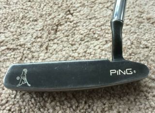 RARE PING Anser 4 Black Oxide Putter,  35.  5in,  Pat Pend 3