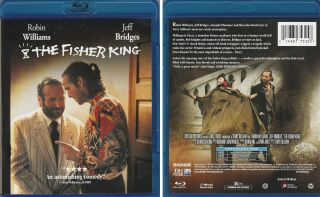 Rare The Fisher King Blu - Ray Movie Terry Gilliam Robin Williams Jeff Bridges Oop