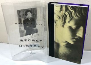 The Secret History Signed By Donna Tartt 1992 Debut Novel | Rare,  Near Fine Hcdj