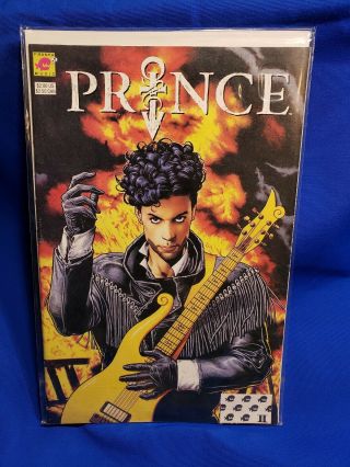 Prince - Rare 1991 Alter Ego Comic - Bolland Art W/guitar - 2nd Printing