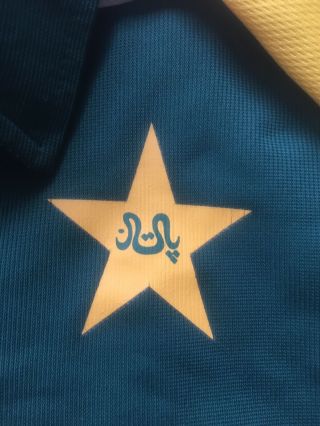Pakistan Cricket Shirt World Cup 2003 Large Rare And Vintage 4