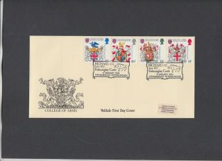 1984 Heraldry Veldale First Day Cover.  Rarely Seen.