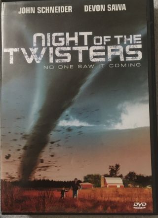 Night Of The Twisters Rare Oop (dvd,  2006)