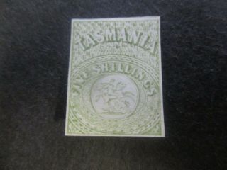 Tasmania Stamps: 1863 - 1864 Imperf - Seldom Seen - Rare (d206)