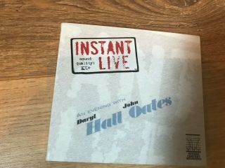 Daryl Hall & John Oates Instant Live Birmingham 2005 2cd Rare