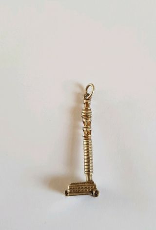 Rare Vintage Silver Charm:opng Gpo Tower