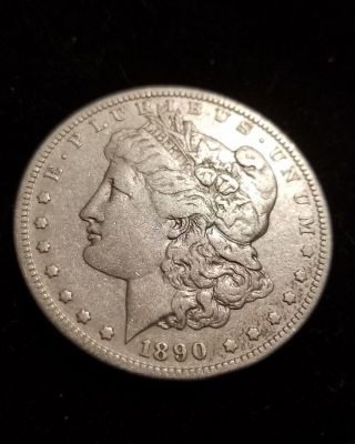 1890 - S Morgan Silver Dollar Collectible Antique Rare Circulated