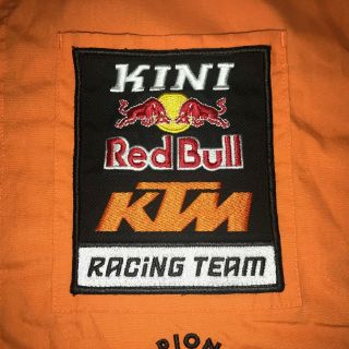 KTM KINI FACTORY Red Bull Racing Team very rare mens Orange shirt size XXL 3