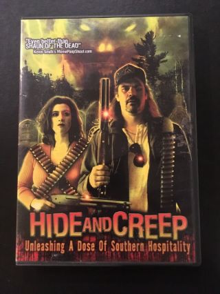 Hide And & Creep Rare Oop Widescreen Dvd Asylum 2004 Htf Zombie Horror Comedy