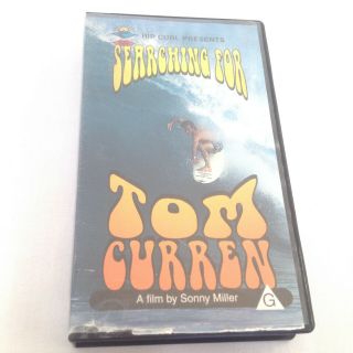 Movie Film Vhs Searching For Tom Curren Surfing Surf 1996 Vintage Rare