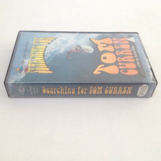 MOVIE FILM VHS SEARCHING FOR TOM CURREN SURFING SURF 1996 VINTAGE RARE 2