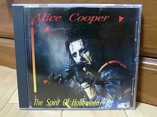 Bb153 Alice Cooper The Spirit Of Halloween Rare Under My Wheels Billion S