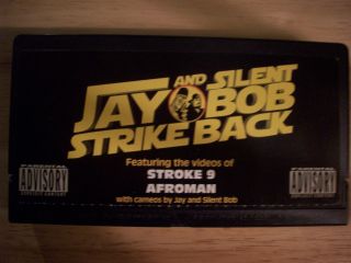 Jay & Silent Bob Strike Back Promo Vhs Feat.  Stroke 9 And Afroman (rare)