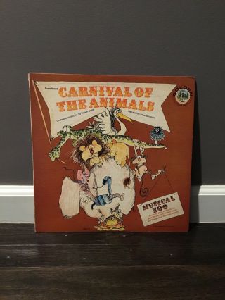 Golden Records Irina Baranova Carnival Of The Animals Lp,  1963,  Very Rare