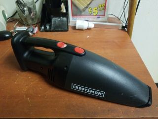 Rare Discontinue C3 Craftsman 19.  2 Volt Dry Hand Vac Vacuum Cordless 315.  115710