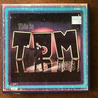 Reel To Reel Tape - Tom Jomes - This Is Tom Jones Parrot London Rock Rare