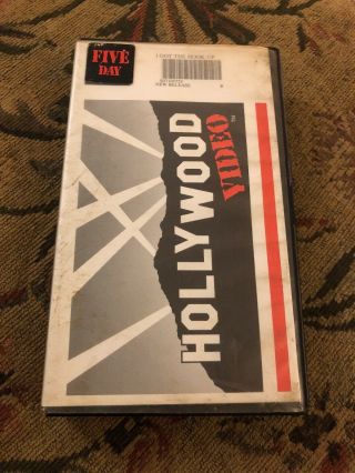 I Got The Hook Up Vhs Master P Hollywood Video Rental Clamshell Case Rare