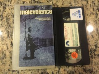Malevolence Rare Oop Vhs Not On Dvd 1998 Assassination Conspiracy Joe Cortese