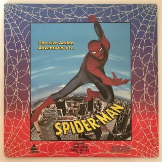 The Live Action Adventures Of Spider - Man Rare & Oop Prism Image Double Laserdisc