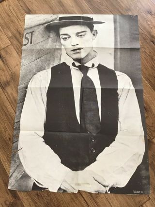 Vintage Trilby Poster Venice Ca.  Very Rare.  Buster Keaton Movie Star