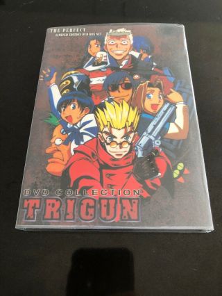 Trigun - Episode 1 - 26 (3 - Dvd Set) Rare All Region The Perfect Box Set