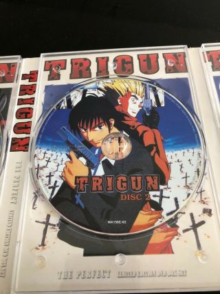 Trigun - Episode 1 - 26 (3 - DVD Set) Rare All Region The Perfect Box Set 5