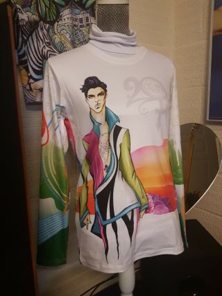 Prince Exclusive Shirt 20ten Size Xl Rare Npg W2a Symbol