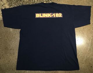 Vintage Blink 182 Japenese Gargoyle T Shirt Large/XL Rare Your Shirt Punk 2