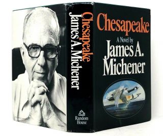 Chesapeake by James A.  Michener Bay Shores Candle RARE HARDCOVER VG PICS 2