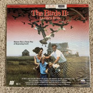 The Birds Ii - Land’s End Laserdisc - Very Rare Horror