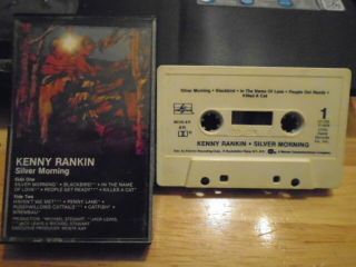 Rare Oop Kenny Rankin Cassette Tape Silver Morning Jazz Byrds John Sebastian 