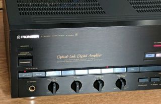 Rare Pioneer A - X550 Stereo Integrated Analogue Digital Amplifier HiFi Separate 2