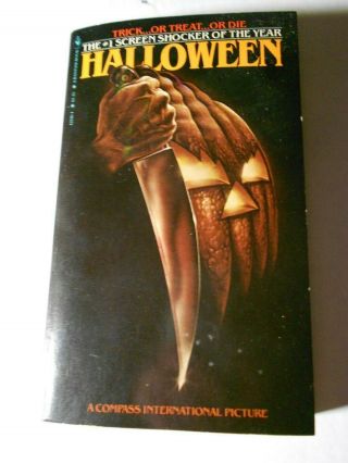 Rare 1979 Halloween Movie Edition John Carpenter Curtis Richards 2nd Printing