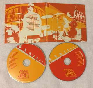 Pearl Jam Rare Live At Benaroya Hall October 22nd,  2003 Live 2 - Cd Eddie Vedder