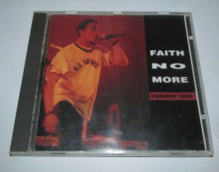Faith No More Europe 1993 Live Cd Germany Rare Oop Mike Patton Mr Bungle Storm