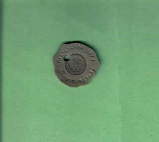 1971 Disneyland Pirates Of The Carribean Medal Token Very Rare 1.  25 " 21 Grams