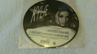 Rare Kylie Minogue Pic Disc Shocked 7 " Record