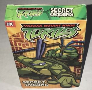 Teenage Mutant Ninja Turtles Secret Origins Very Rare VHS OOP 5