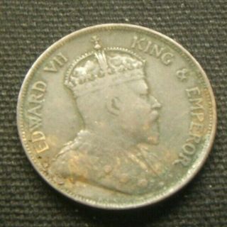 1904 BRITISH HONDURAS 1 CENT COIN VERY RARE ONLY 50K MINTED KM 11 2