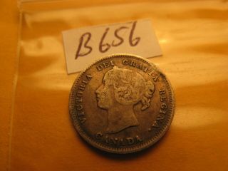 1896 Canada Rare Five Cent Coin Id B656.