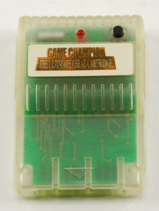 Game Champion The Ultimate Cheat Cartridge/card Ps1 Tomb Raider Iii 3 Rare