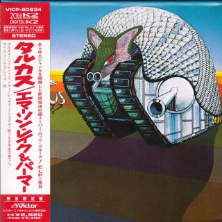 Emerson,  Lake & Palmer Tarkus 1999 Japan Mini Lp K2 Cd L/e Wi/obi Oop Very Rare
