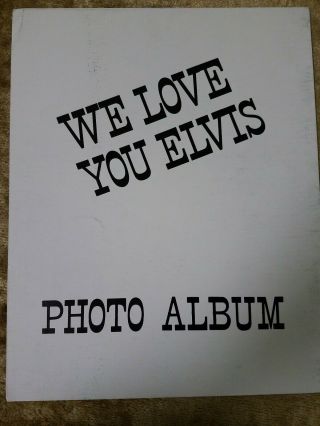 RARE Elvis Presley We Love You Elvis Tour Photo Book 1973/74 2