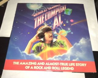 Weird Al Yankovic: Compleat Al Rare Mtv (1986) 7084 - 80 Htf Laserdisc Nm Disc