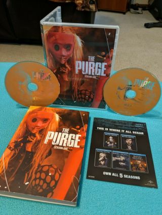 The Purge: Season One (dvd) Rare Horror