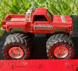 1989 Racing Champions First Blood Monster Truck Rare