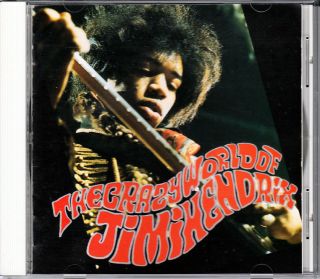 The Crazy World Of Jimi Hendrix 1993 Japan Cd 1st Press Jick - 89329 Oop Very Rare